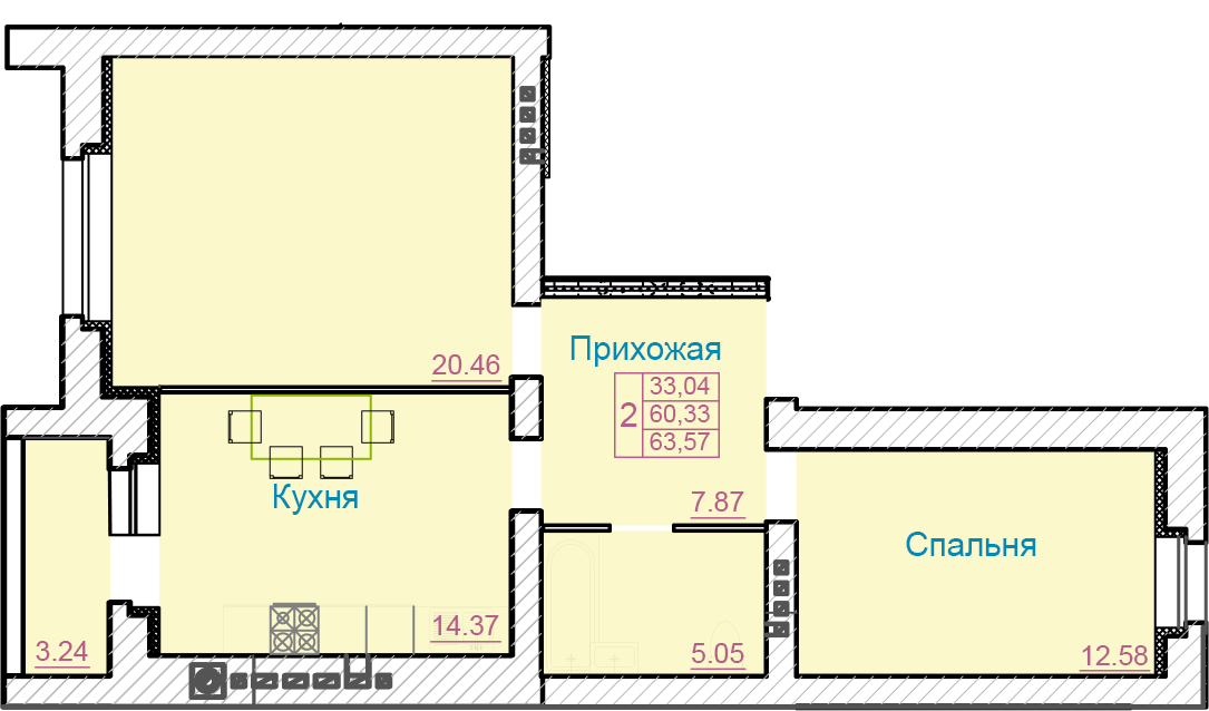 План квартиры