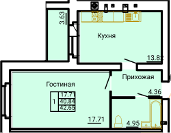 План квартиры
